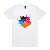 Mens - Paint Splatter Tee